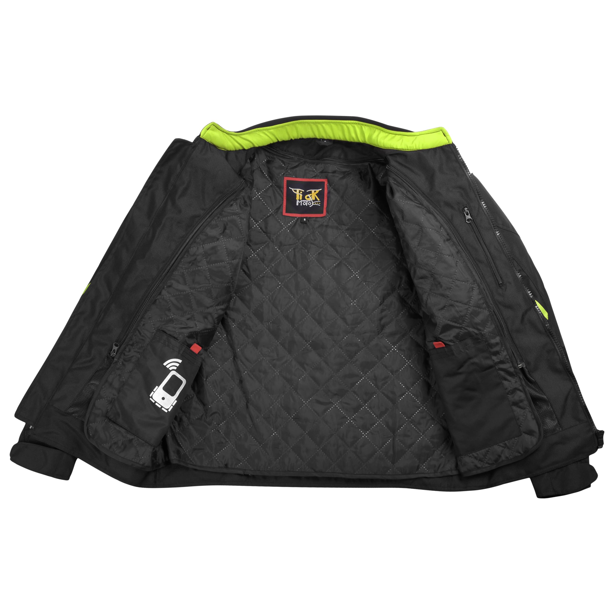 Adventure Touring Motorcycle Winter Jacket For Men & Women