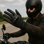 Motorcycle Gloves for Men and Women – Hard Knuckle Gloves with Touchscreen Compatibility