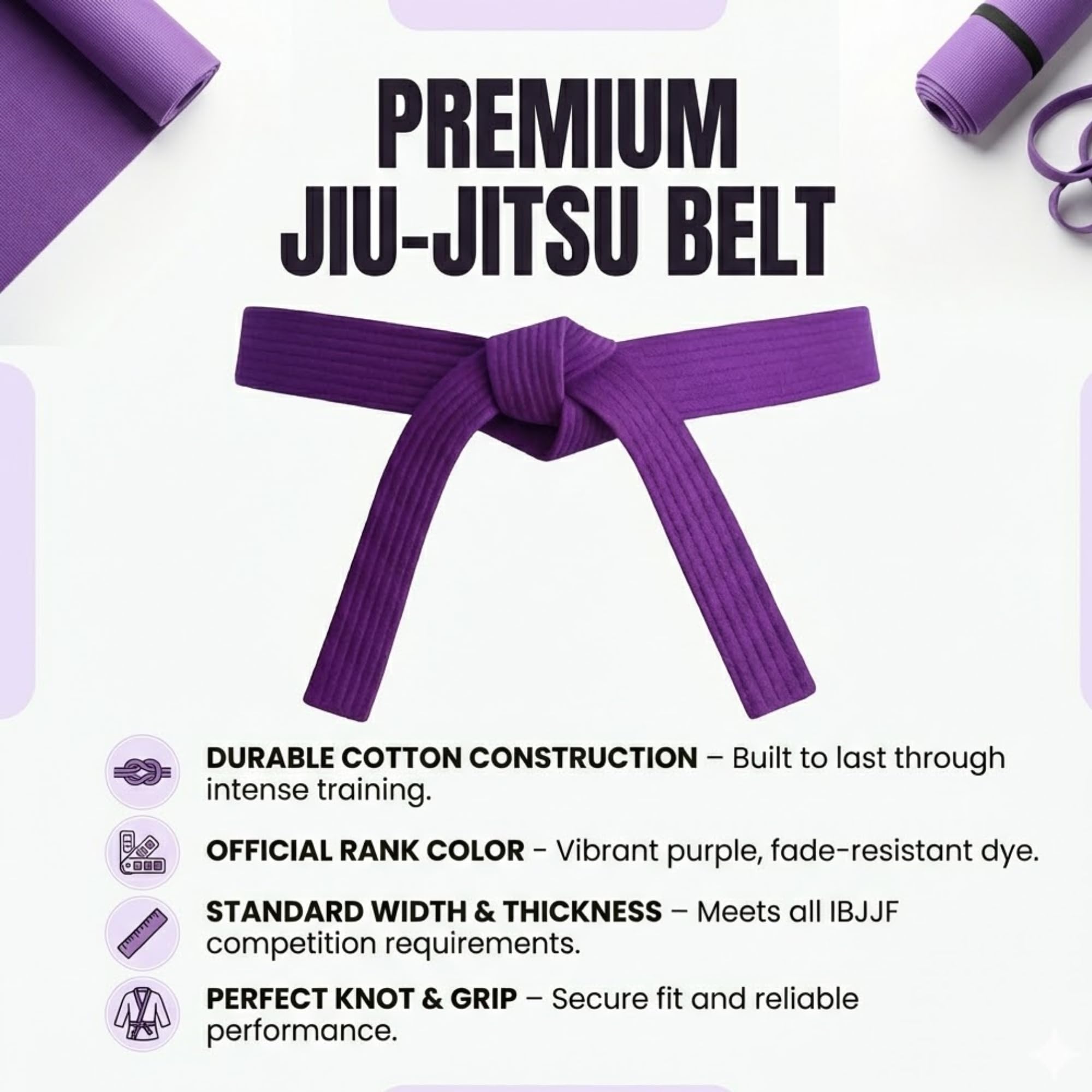 Delmont Brazilian Jiu-Jitsu Gi (Belt)