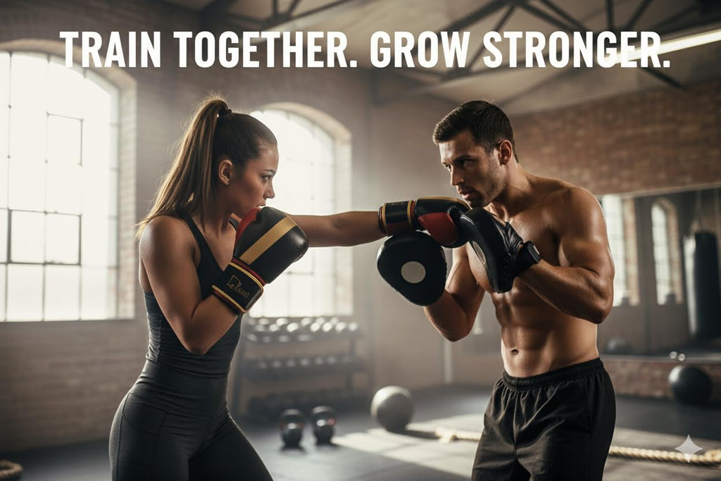 Delmont Boxing Gloves for Men and Women - Heavy Bag, Kickboxing, Sparring & Training Gloves with Multi-Layer Padding, Wrist Support & Breathable Lining