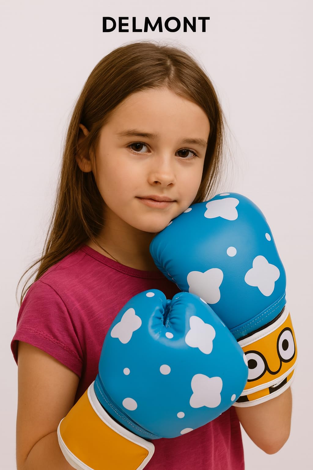 Kids Boxing Gloves – Cartoon Design Training Gloves for Boys & Girls | Comfortable Padding, Secure Wrist Support for Boxing, Kickboxing & Martial Arts