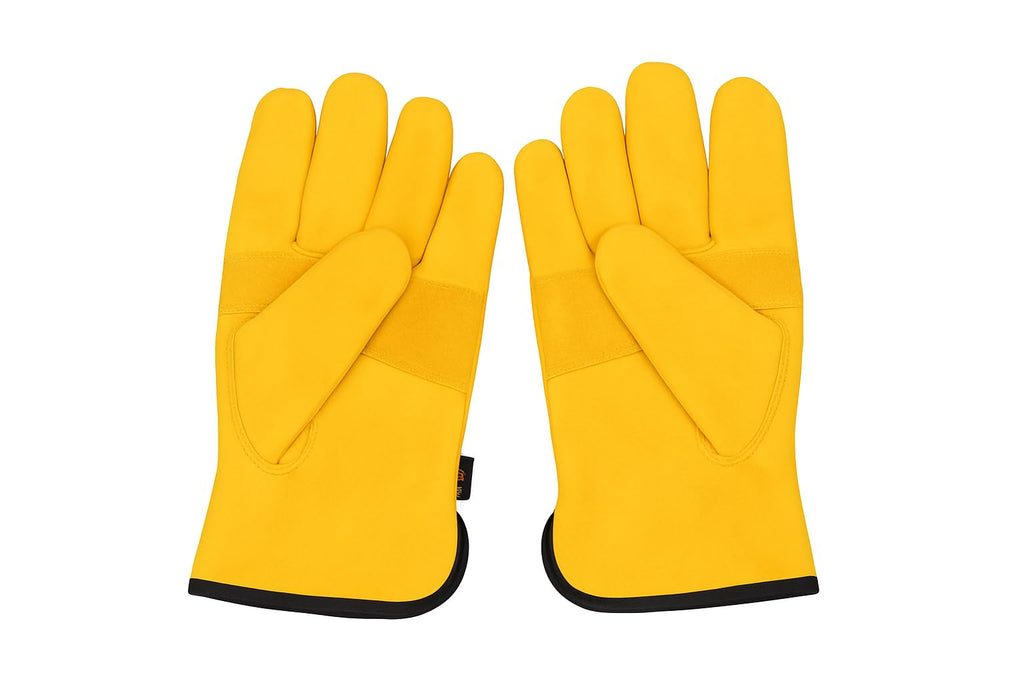 Delmont Leather Work Gloves for Men & Women