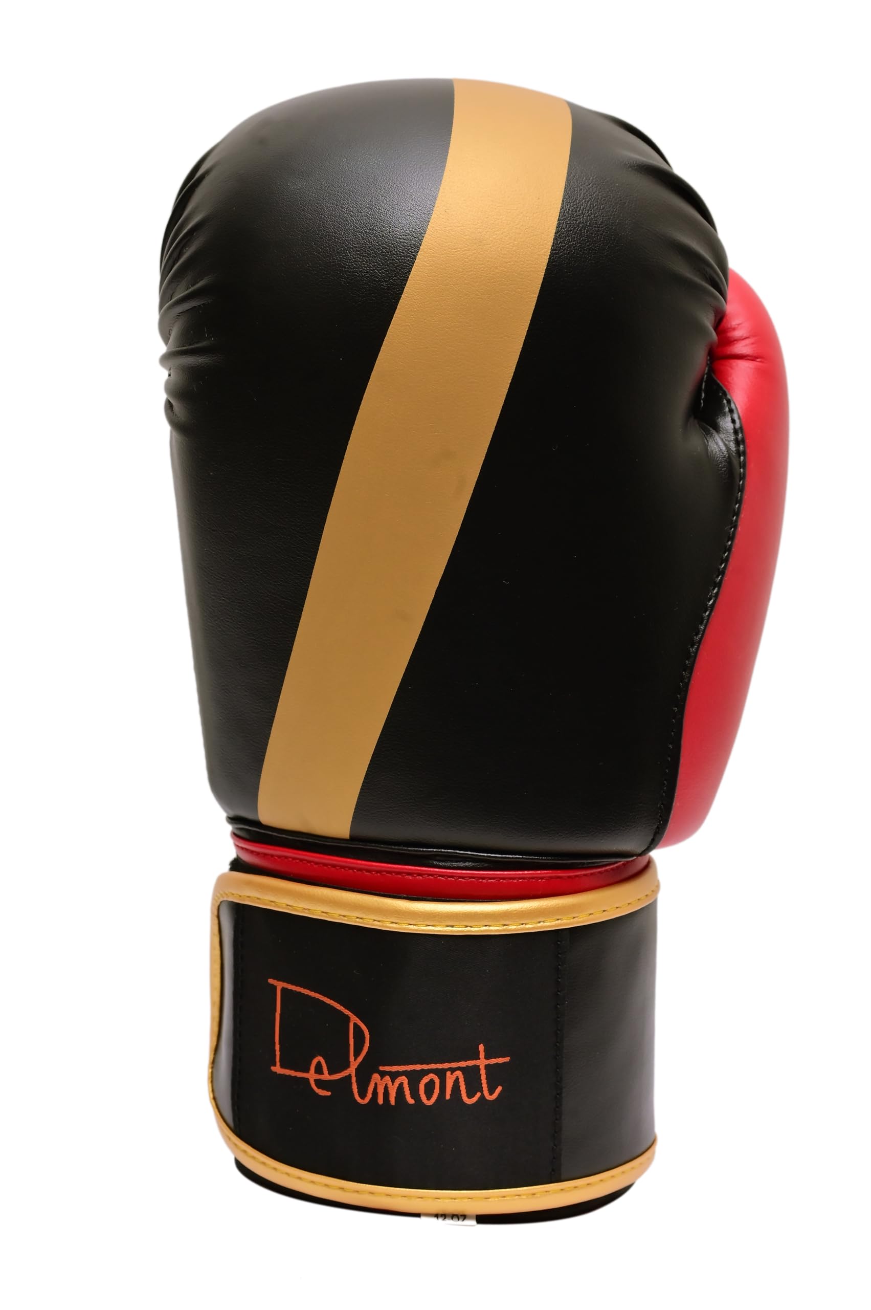 Delmont Boxing Gloves for Men and Women - Heavy Bag, Kickboxing, Sparring & Training Gloves with Multi-Layer Padding, Wrist Support & Breathable Lining